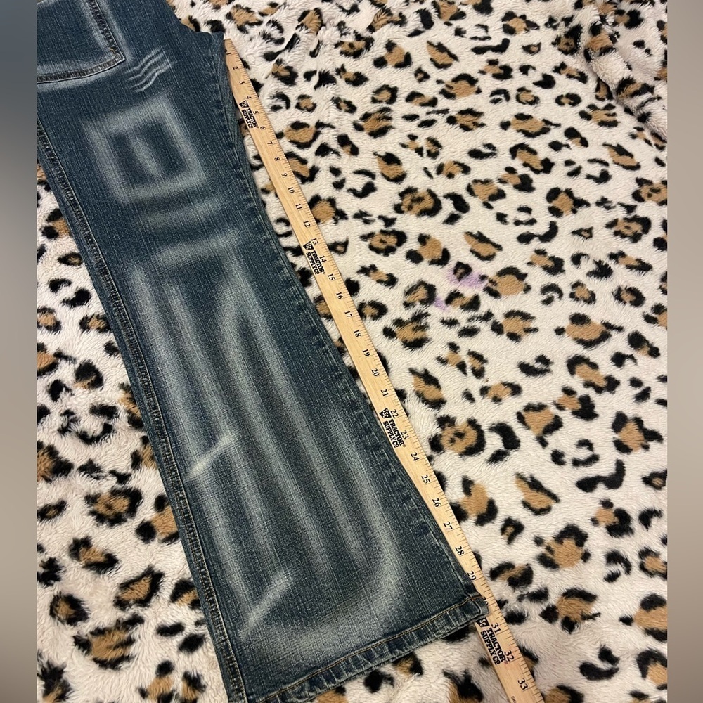 Apollo jeans vintage 90s Y2K faded pattern jeans - Picture 7 of 9
